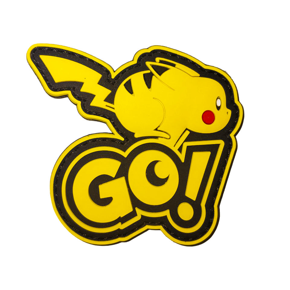 Parche Pikachu Go 7.2 X 6.8CM
