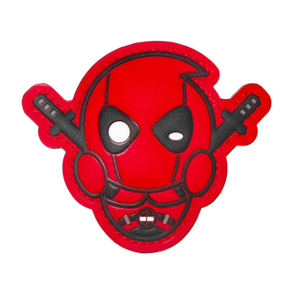 PARCHE DEADPOOL TÁCTICO 9.7X8.5CM