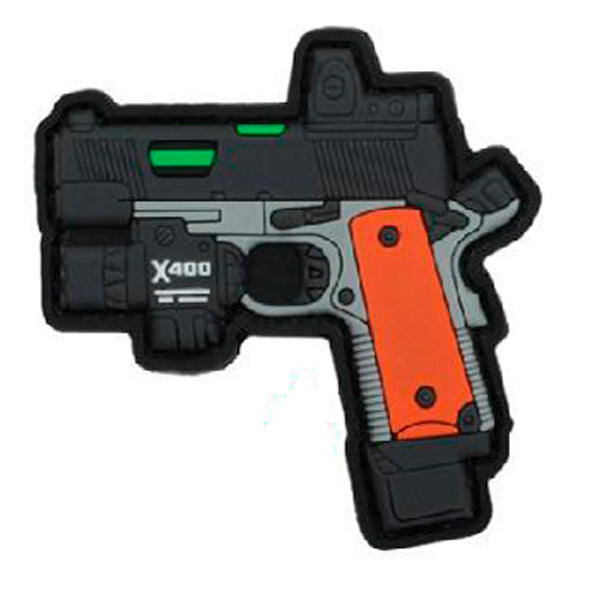 PARCHE PISTOL HOLO LASER