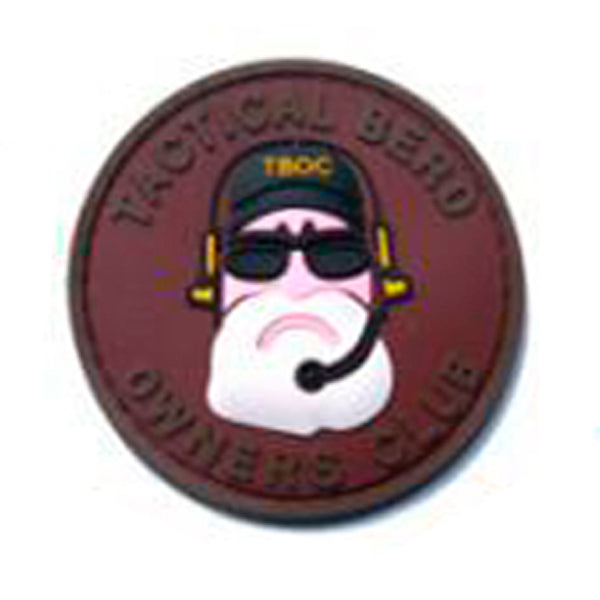 PARCHE TACTICAL BEARD 6.5 X 6.5CM