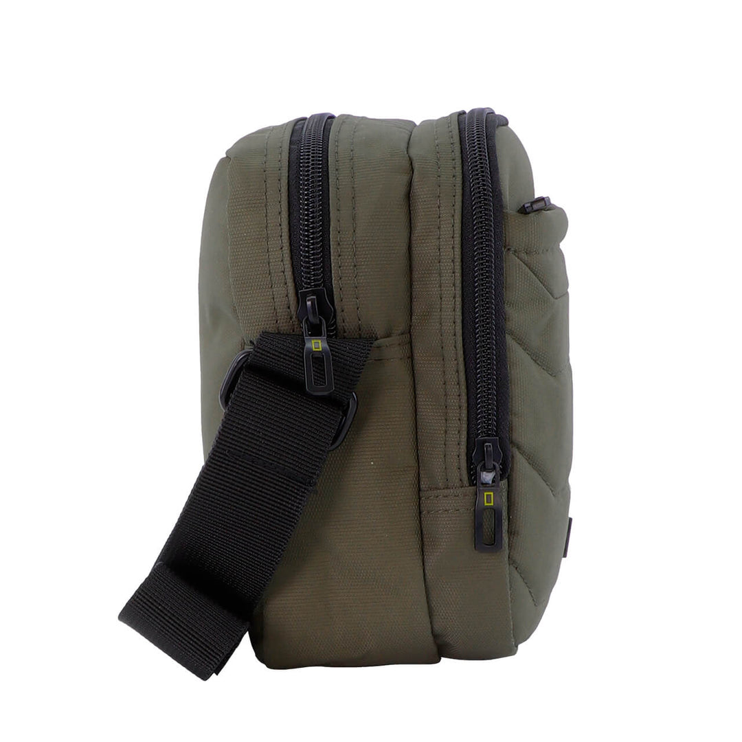 BOLSO DE VIAJE NAT GEO SMALL UTILITY BAG PRO, 2L RESISTENTE AL AGUA, OLIVO