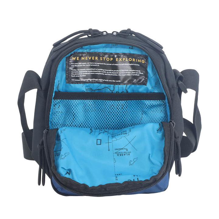 BOLSO DE VIAJE NAT GEO, UTILITY BAG ALL ROUNDER 3 L, AZUL