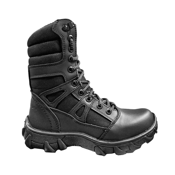 BOTA 4051 30.8 PIEL NEGRA CON SIERRE