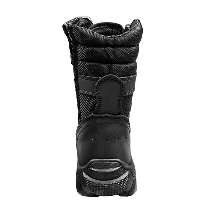 BOTA 4051 30.8 PIEL NEGRA CON SIERRE