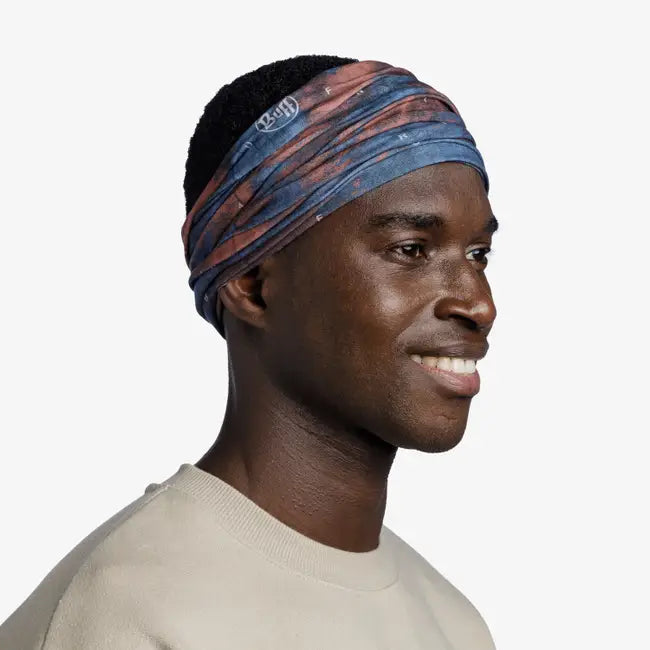 BUFF CUBRE CUELLO MANYD NIGHT BLUE DE MICROFIBRA