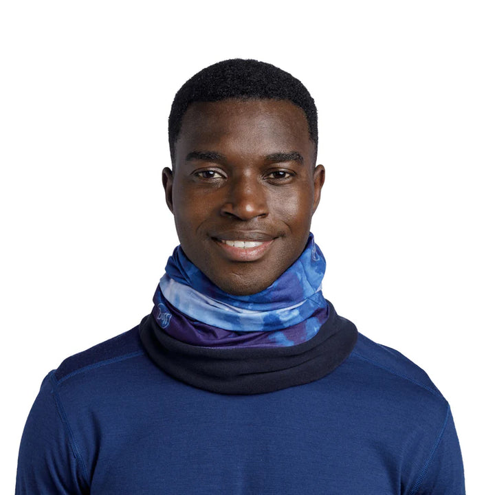 BUFF CUBRE CUELLO POLAR MALOM BLUE DE MICROFIBRA