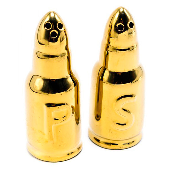 BULLET SALT AND PEPPER SHAKERS