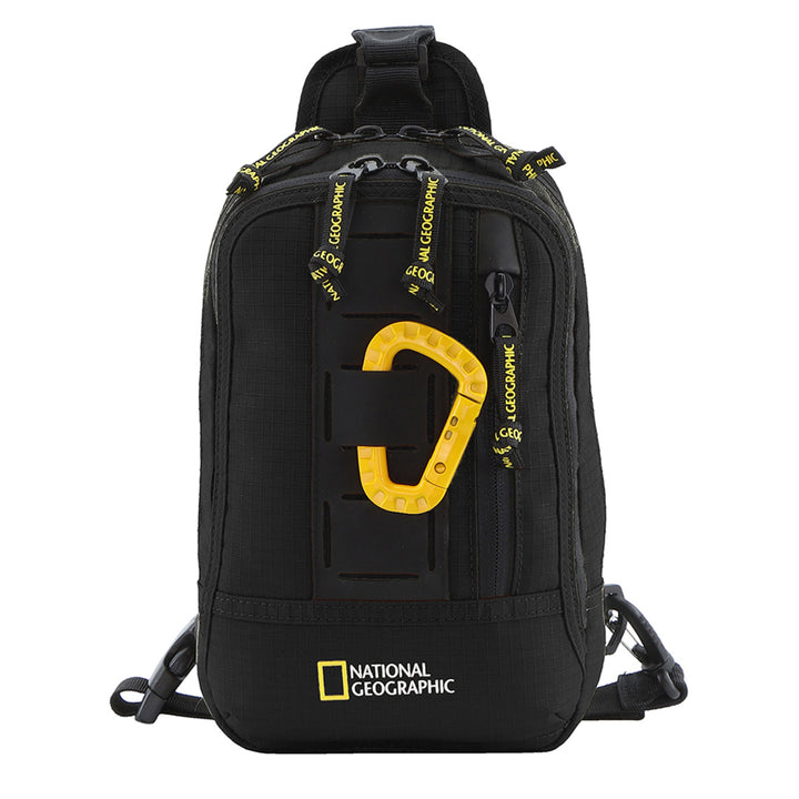 Bandolera National Geographic, EXPLORER III 3.8 L, negro