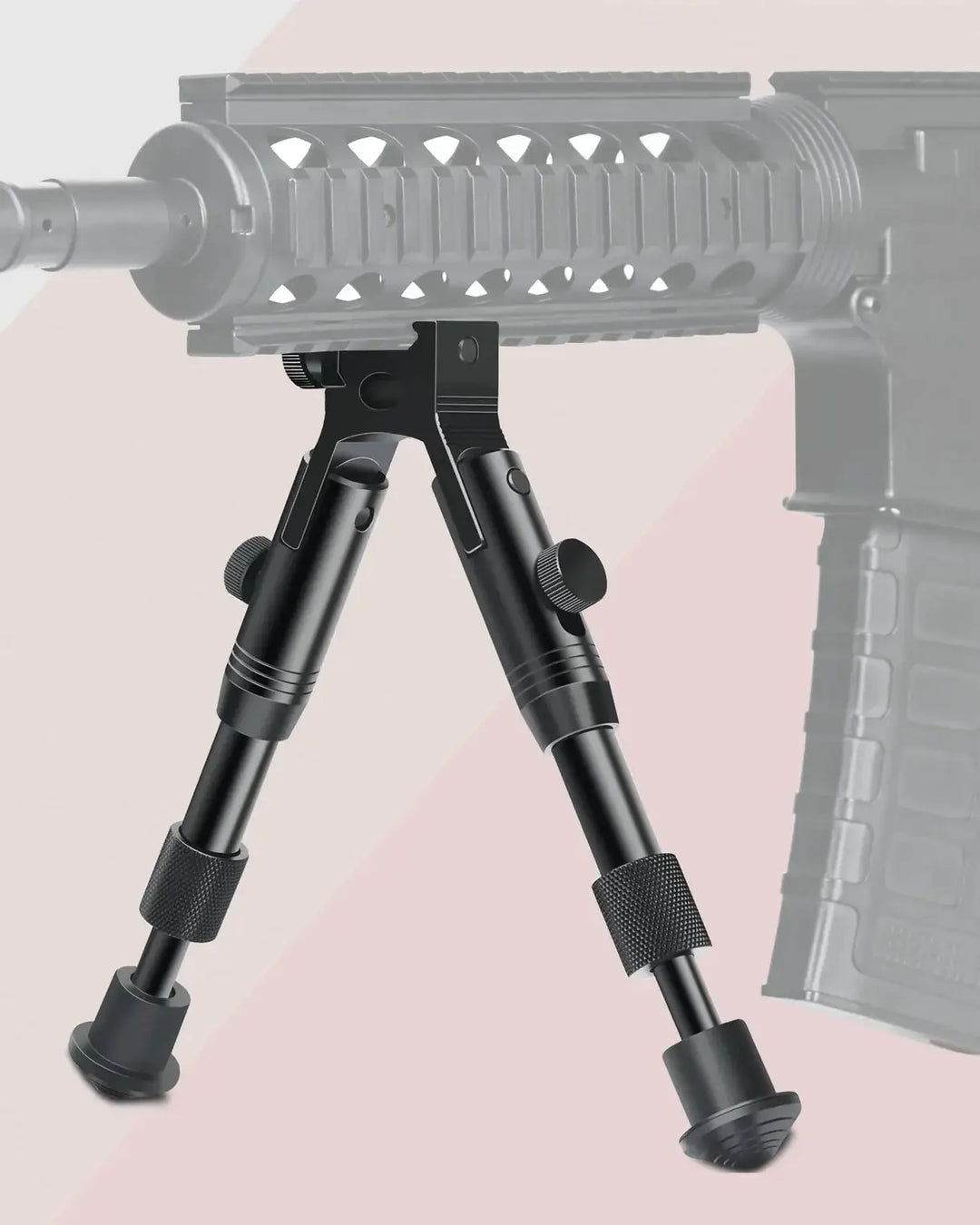 Bipie para rifle con montaje tactico ajustable RB5010