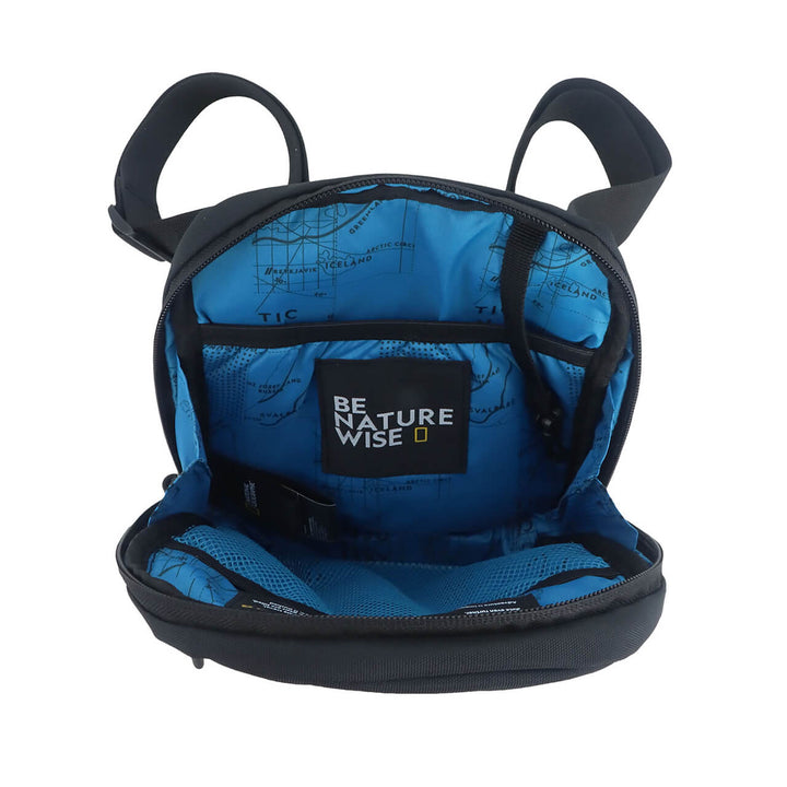 Bolso bandolera Nat Geo, ALL ROUNDER 3.5 L, negro