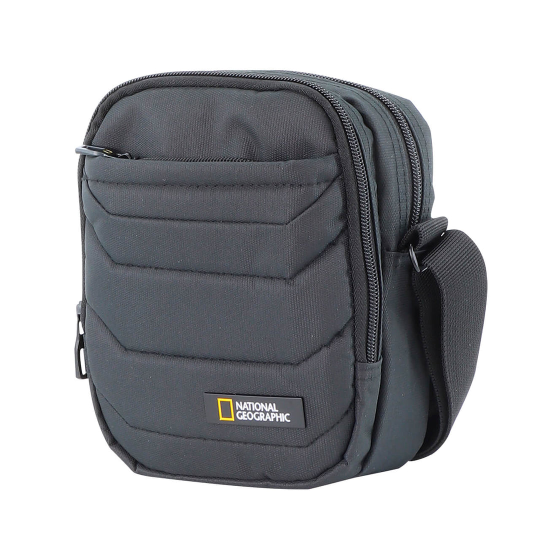 Bolso de viaje Nat Geo Small Utility Bag PRO 2 L, Resistente al agua, Negro