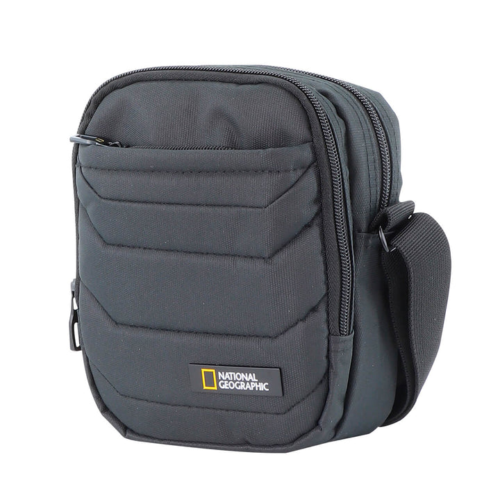 Bolso de viaje Nat Geo Small Utility Bag PRO 2 L, Resistente al agua, Negro