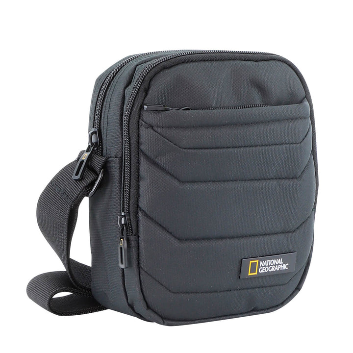Bolso de viaje Nat Geo Small Utility Bag PRO 2 L, Resistente al agua, Negro