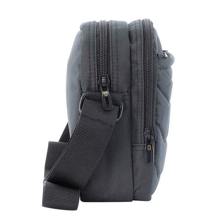 Bolso de viaje Nat Geo Small Utility Bag PRO 2 L, Resistente al agua, Negro