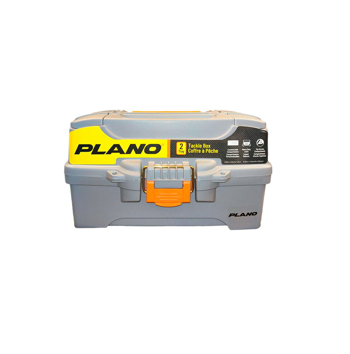 CAJA DE PESCA PLANO 2 REPISAS LIGHT GREY / DARK GREY