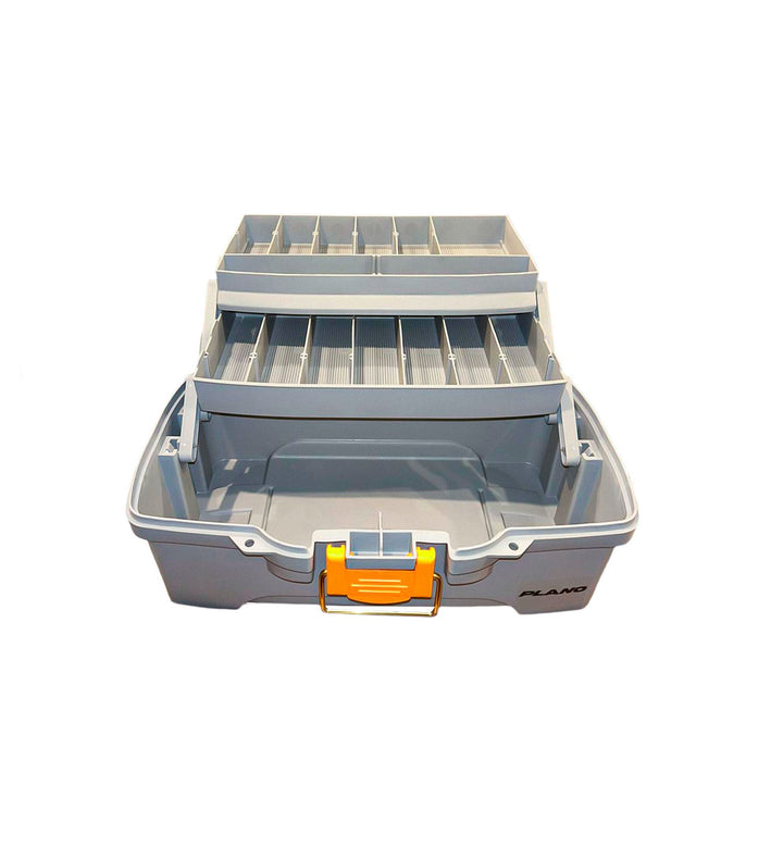 CAJA DE PESCA PLANO 2 REPISAS LIGHT GREY / DARK GREY