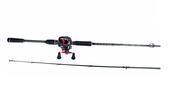 CAÑA Y CARRETE KALSVIK CASTING FISHER reel CAST X rod 6'6"