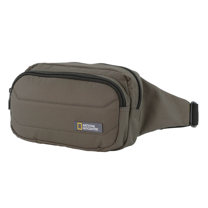 CANGURERA URBANA NAT GEO PRO, RESISTENTE AL AGUA CAFE OLIVO