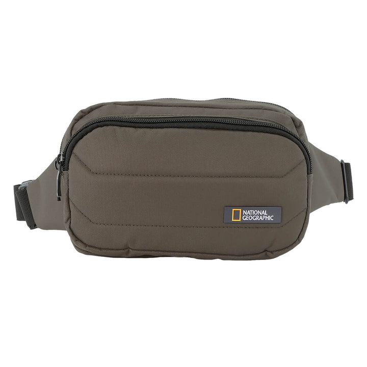CANGURERA URBANA NAT GEO PRO, RESISTENTE AL AGUA CAFE OLIVO