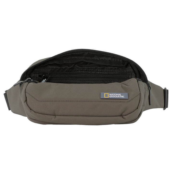 CANGURERA URBANA NAT GEO PRO, RESISTENTE AL AGUA CAFE OLIVO