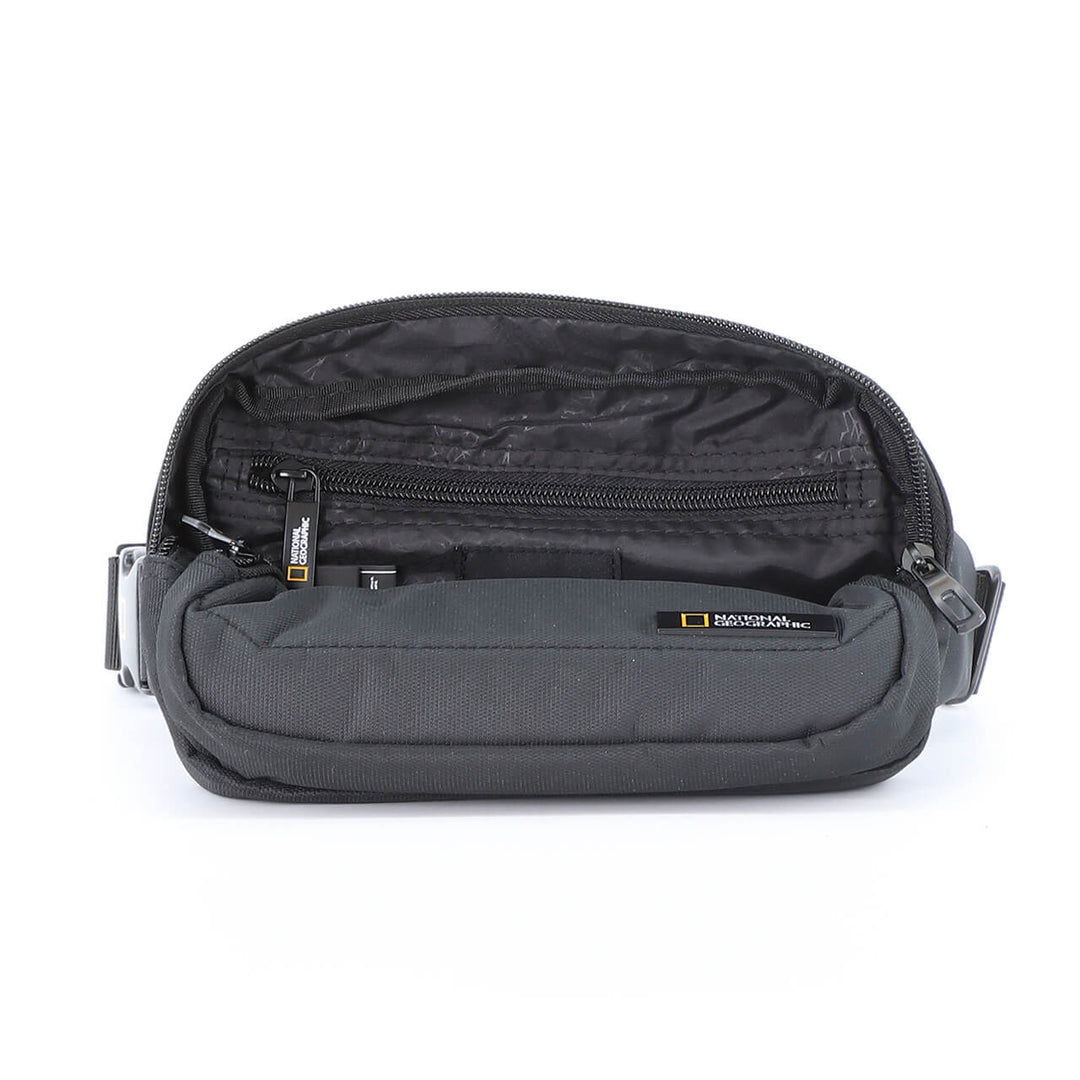 CANGURERA URBANA NAT GEO PRO, RESISTENTE AL AGUA, NEGRO