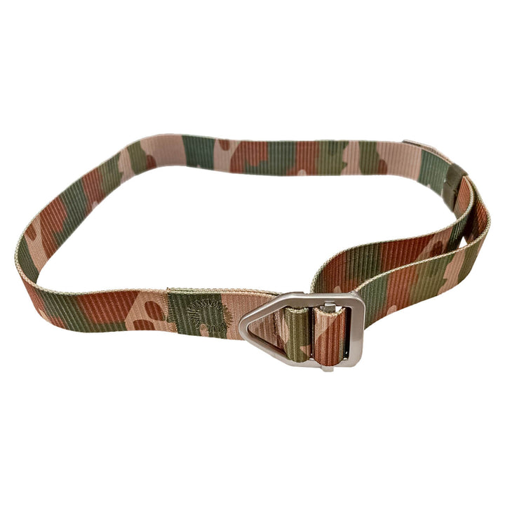 CINTURON HEBILLA TRIANGULAR MULTICAM CAMO