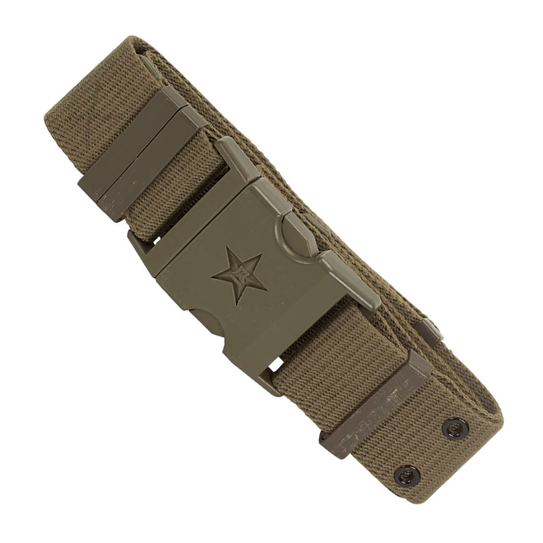 CINTURON MILITAR PISTOL BELT VERDE de COLECCION VINTAGE