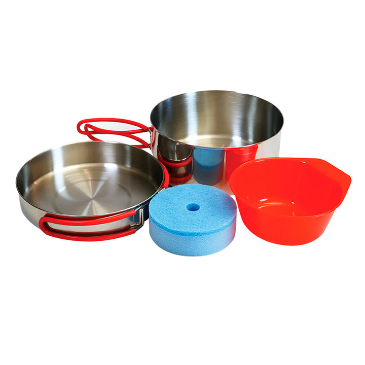 COGHLANS STAINLESS STEEL MESS KIT