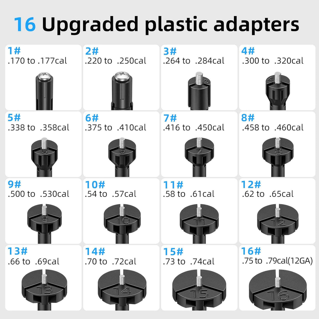 COLIMADOR EZshoot Bore LASER verde PARA RIFLE Y PISTOLAS Calibre .177 hasta Calibre 12GA