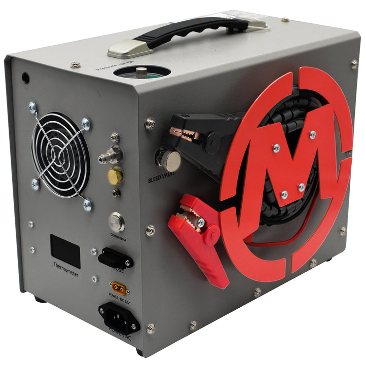 COMPRESOR PARA RIFLES DEPORTIVOS PCP PORTÁTIL