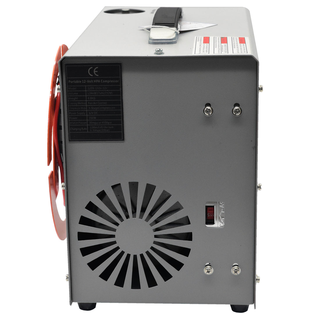 COMPRESOR PARA RIFLES DEPORTIVOS PCP PORTÁTIL