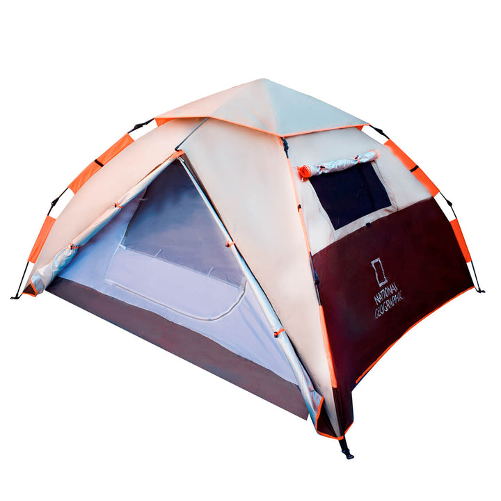 Casa de Campaña Instantanea Nat Geo FIORDLAND IV Para 4 Personas, Cafe
