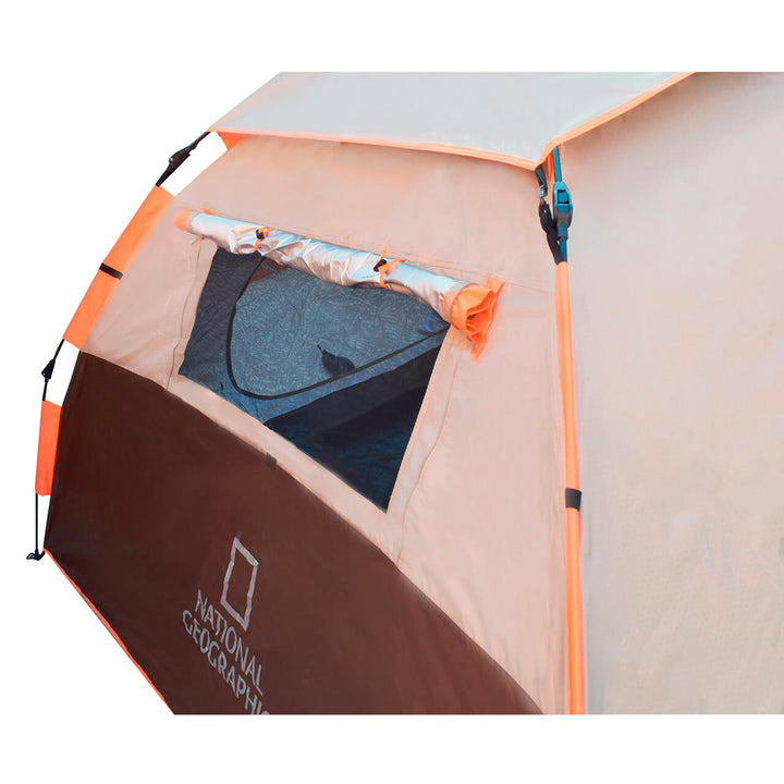 Casa de Campaña Instantanea Nat Geo FIORDLAND IV Para 4 Personas, Cafe