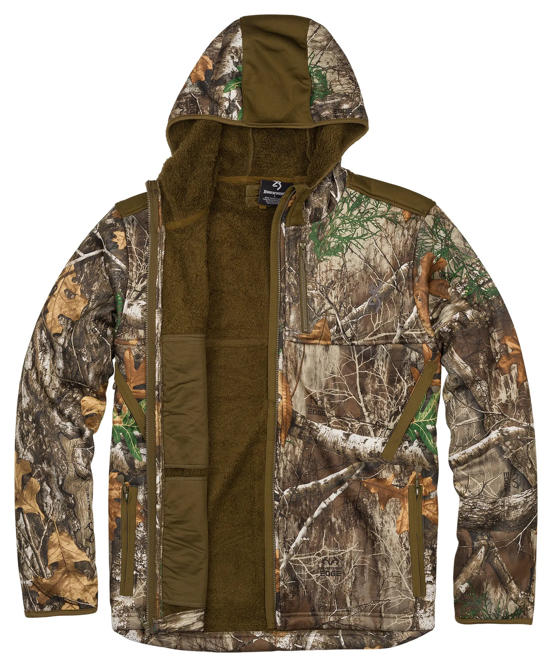 Chamarra BROWNING High Pile Hooded Realtree