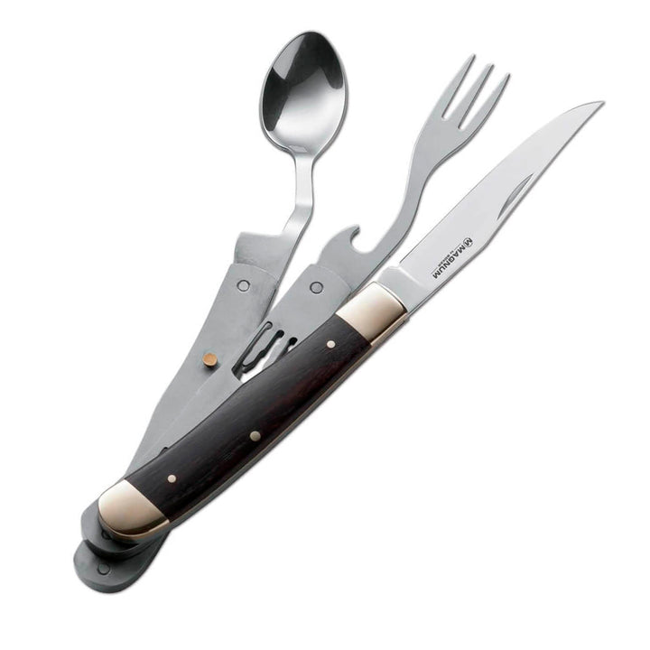 Cubiertos Magnum Bon Appetite 440A Pakka Wood