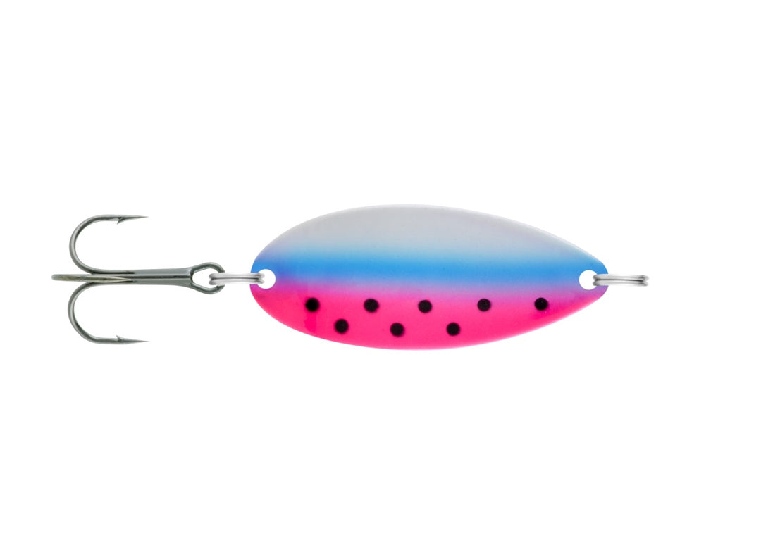 Cuchara South Bend Kast-A-Way Shud-L Spoon 1/4oz Rainbow Trout