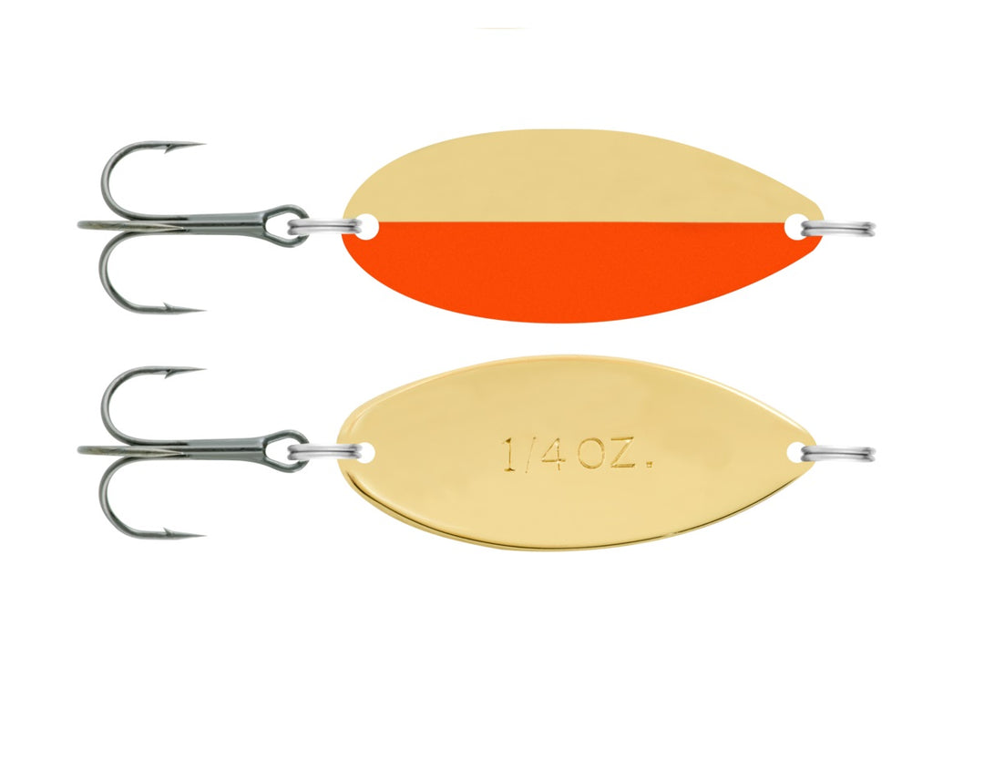 Cuchara South Bend Kast-A-Way Shud-L de 1/4 oz Orange Gold