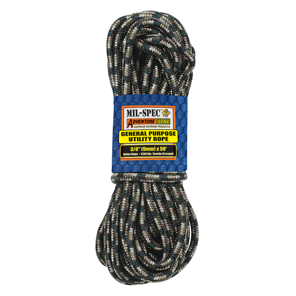 Cuerda 50 Ft. Nylon 3/8 (9MM) CAMO