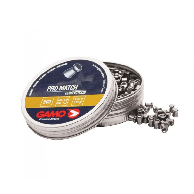 DIABOLO GAMO PROMATCH CALIBRE .177(4.5mm) 7.87gr 500 Piezas