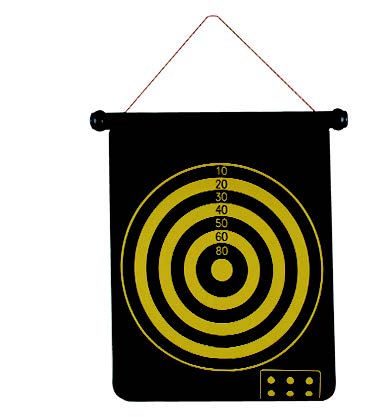 DARDERA MAGNETICA DOS LADOS CON 6 DARDOS