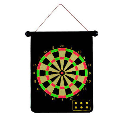 DARDERA MAGNETICA DOS LADOS CON 6 DARDOS