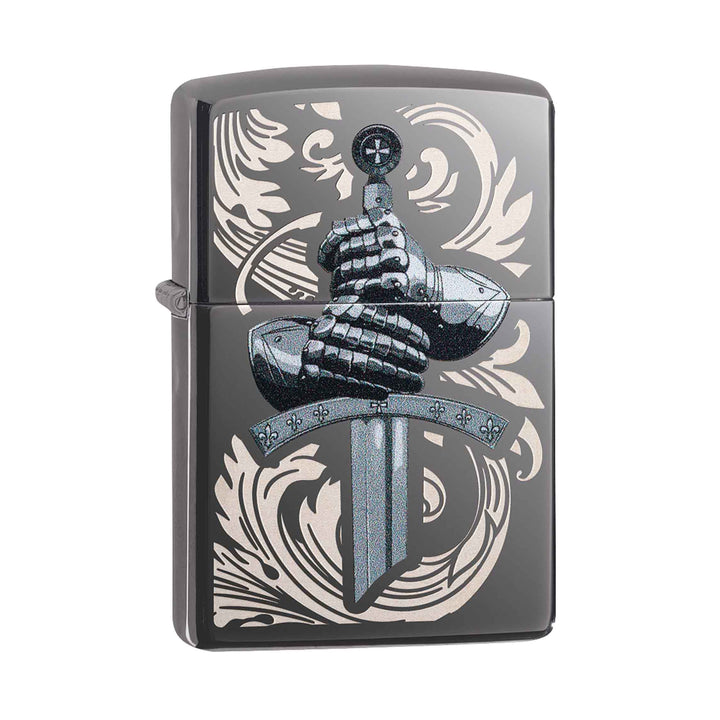 Encendedor Zippo Guantes De Caballero Y Espada