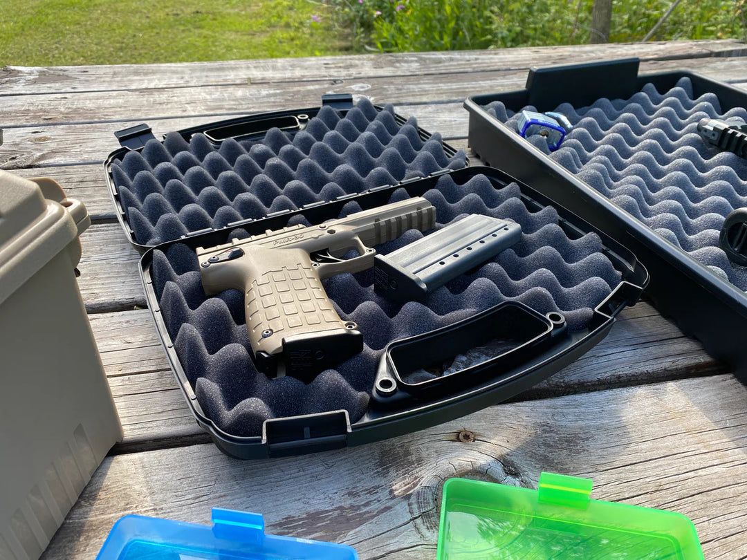 Estuche rígido para pistola MTM Negra 13.1"