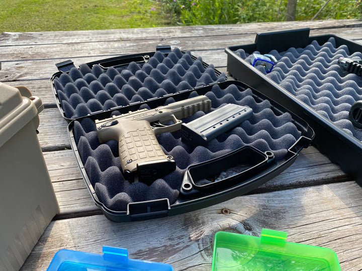 Estuche rígido para pistola MTM Negra 13.1"