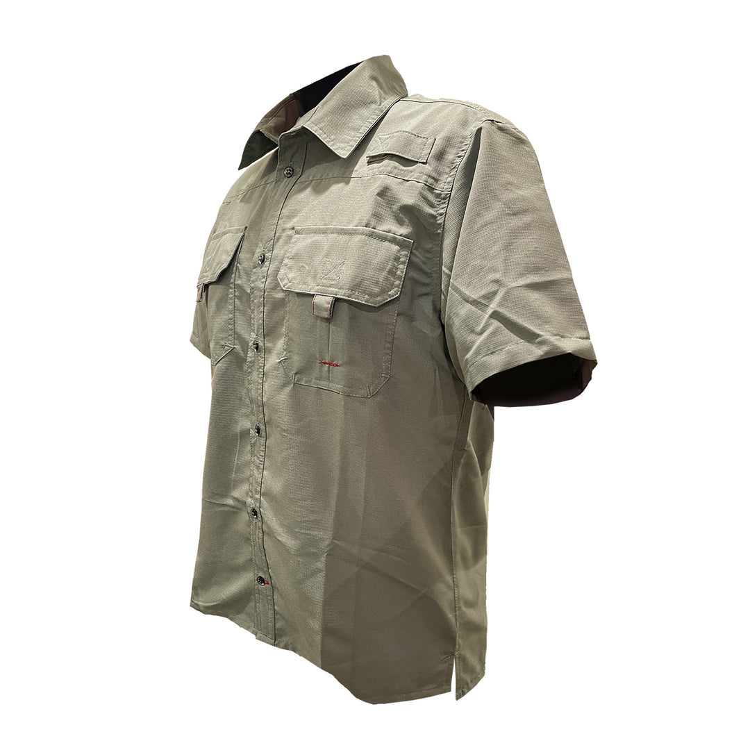 CAMISA ADVENTURE CORTA OLIVO