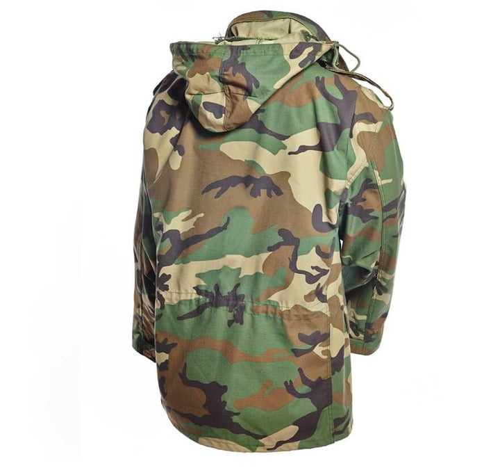 CHAMARRA M65 WOODLAND CAMO CON FORRO INTERIOR