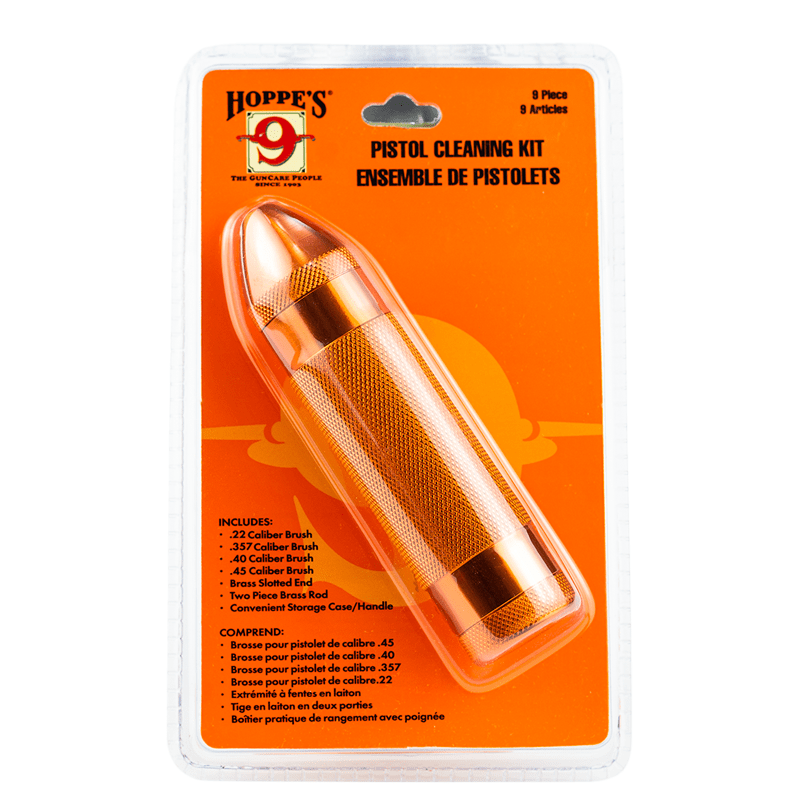 Kit de limpieza HOPPE´S para Pistola Deluxe 9piezas