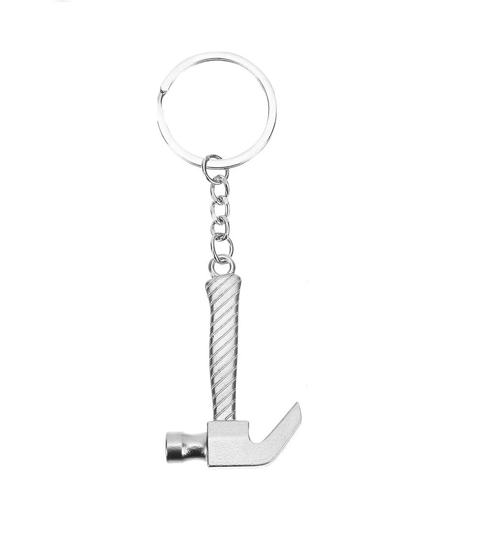 LLAVERO METALICO EN FORMA DE MARTILLO