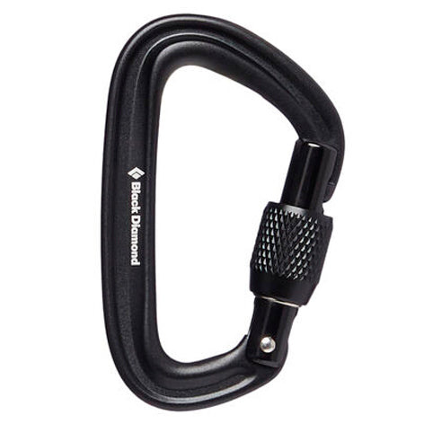 MOSQUETON LITEFORGE SCREWGATE Black BLACK DIAMOND