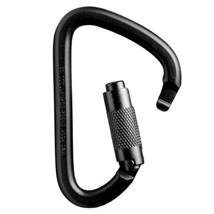 MOSQUETON XL STEEL TWIST NEGRO MADROCK